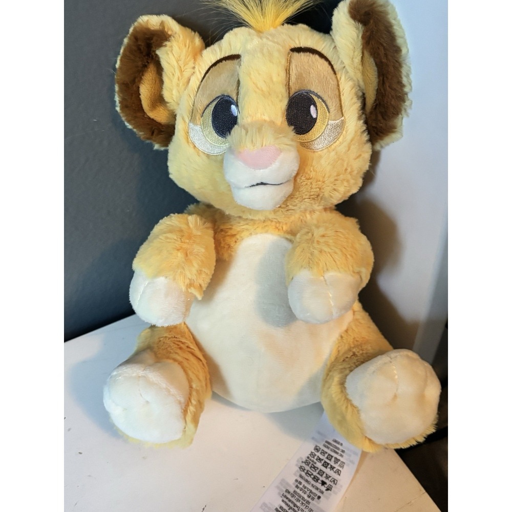 Disney Parks Baby Simba Lion King 10" Plush Stuffed Animal No Blanket EUC